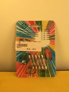 5 Amp 5A 32V AGC Glass Tube Type Fuse Vintage NOS Nameco Taiwan - Pack of 5 - Imagen 1 de 2