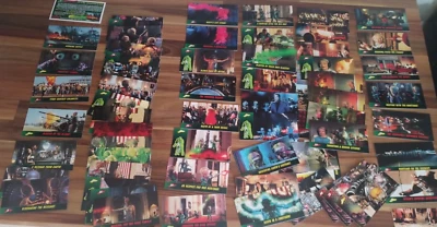72 Mars Attacks Trading cards complete  Topps Widevision - Immagine 1 di 4