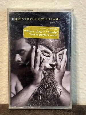 Rare! Christopher Williams Not A Perfect Man (Cassette) Hype Sticker SEALED - Image 1 of 4