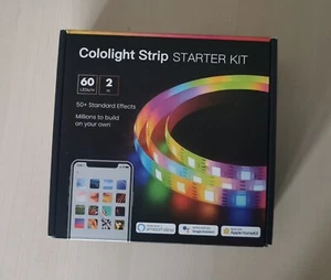 RGB Led-Streifen Cololight Strip Starter Kit 60leds/m, 2m Länge Mit Appsteuerung - Bild 1 von 4