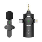 Wireless Lavalier Microphone For Video Recording For Iphone Android 3.5mm Camera