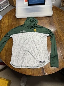 Baylor Bears Womens Size Large Camo Green Military Hoodie - Picture 1 of 5