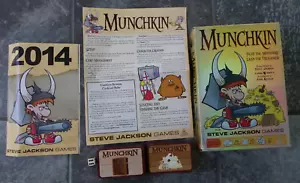 "Munchkin" Dungeon Adventure Card Game-2014 2nd Printing-New Complete-Holo Box - Picture 1 of 6