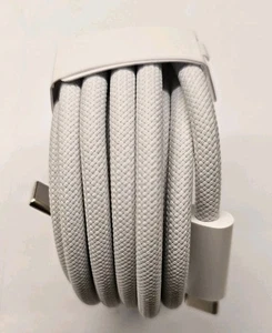 Genuine Apple 2m USB-C to C 240W Woven Charger for IPhone 15 16 17 & MacBook Air - Picture 1 of 6