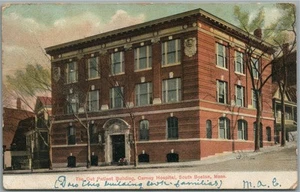 ANTIGUA POSTAL DEL HOSPITAL MA CARNEY DEL SUR DE BOSTON - Imagen 1 de 2