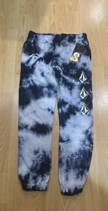 BNWT BOY'S VOLCOM ICONIC STONE FLEECE PANTS SIZE LARGE $45 - Picture 1 of 3