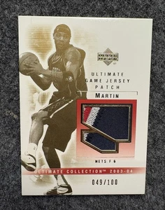 2003-04 Upper Deck Ultimate Collection Kenyon Martin Patch /100 Nets - Bild 1 von 2