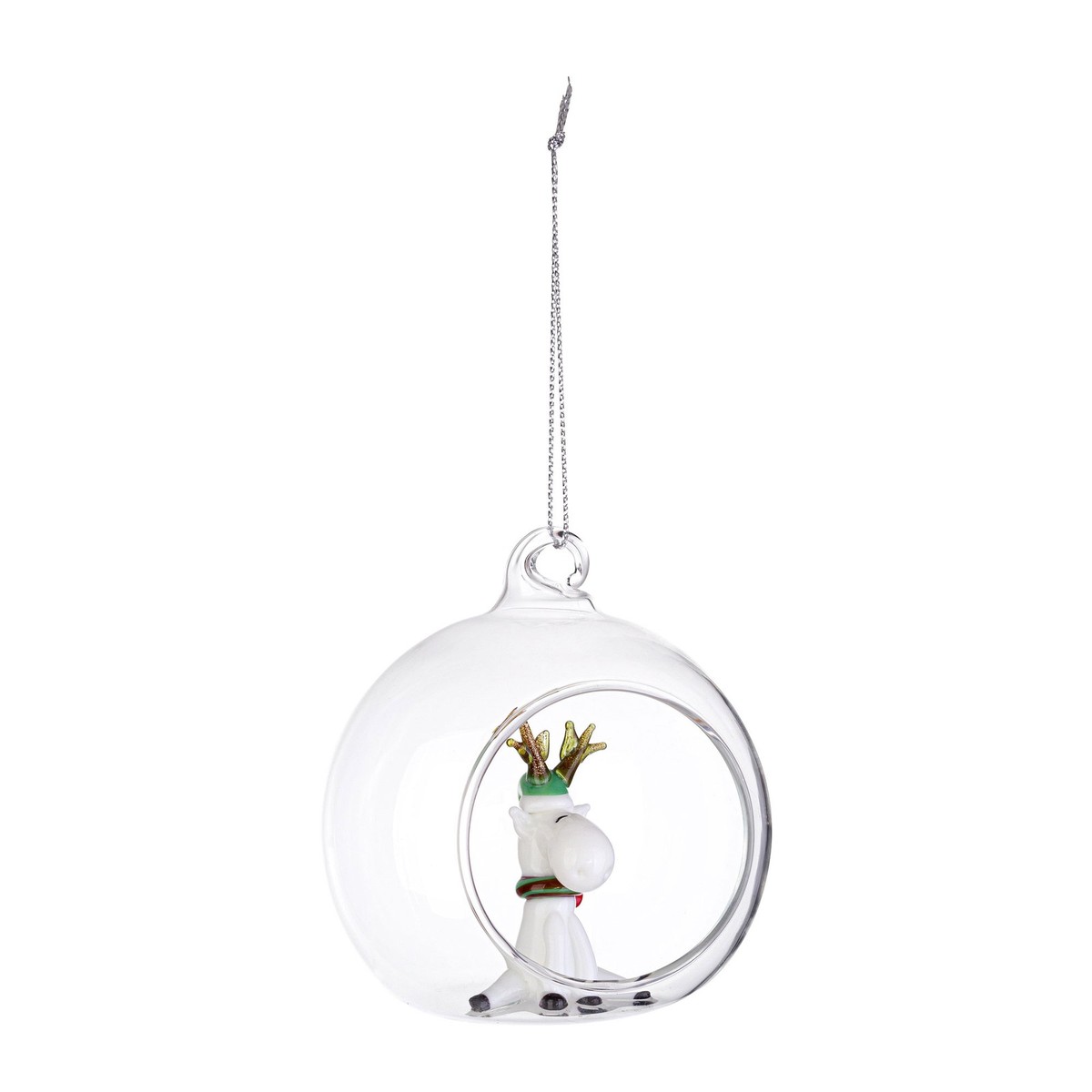 Palline Natalizie A Forma Di Alce - 4 Pezzi, Infrangibili, Decorazioni Albero