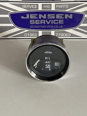 JENSEN INTERCEPTOR MK 2 , MK 3 & SP -ORIGINAL JAEGER OIL PRESSURE GAUGE # CT3967 - Image 1 of 4
