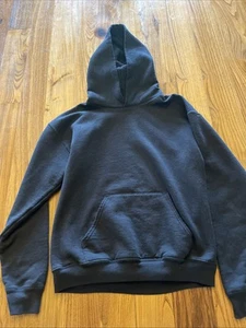 Hanes Ecosmart Youth Large (12-14) Hooded Sweatshirt- Black - Picture 1 of 5