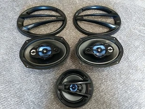 Pair Sony Xplod XS-R6944 300W 4-Way Car Speakers + Sony XS-R1644 270W Speaker - Picture 1 of 22