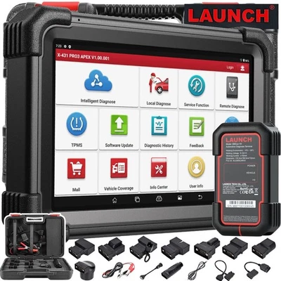2025 LAUNCH X431 PRO3 APEX PRO3S+ V5.0 PRO 5 AUTOMOTIVE OBD2 DIAGNOSTIC TOOL ALL SYSTEM - Image 1 of 4