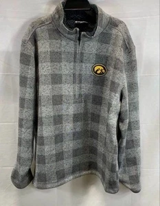 Top Of The World Men Gray Plaid Sweater Size XXL - Picture 1 of 8