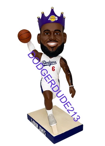 Dodgers Lebron James Lakers Bobblehead SGA 8/19/23 PRESALE Cover