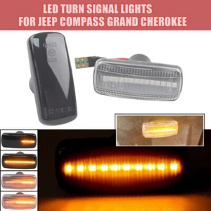 Luz de marcador lateral dinámica LED para Lancia Flavia Jeep Patriot Dodge Chrysler - Imagen 1 de 19