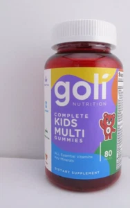 Complete KIDS MULTI Gummies, Multivitamin Gummy, Fruit Flavor, 80ct - FREE SHIPP - Picture 1 of 4