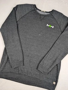 Marine Layer Modern Warfare II Crewneck Sweatshirt Mens XL Black w/ Logos Soft - Picture 1 of 10