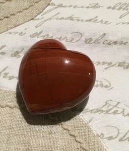 Corazones hinchados de jaspe rojo ❤️ - Imagen 1 de 6