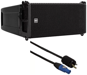 RCF HDL 6-A ACTIVE 1400W 6" Speaker + RCF MED-PCB-SJ14-8FT Adapter Cable (MINT) - Picture 1 of 13