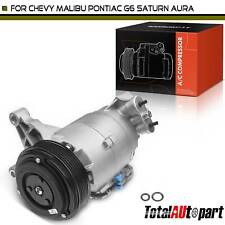 AC Compressor with Clutch for Chevrolet Malibu Pontiac G6 2007-2010 Saturn Aura