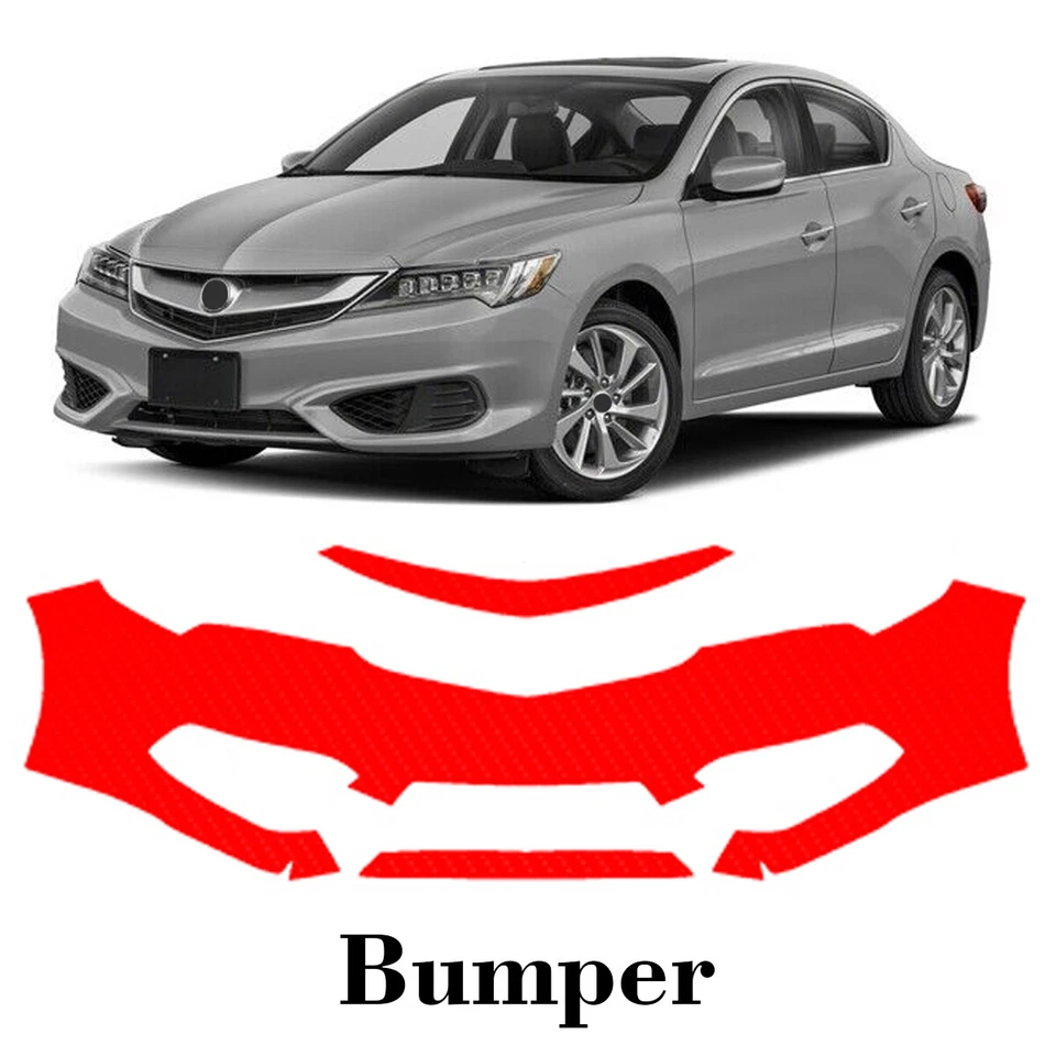 Пленка защитная краска для переднего бампера PreCut PPF для Acura ILX 2016-2018 - Изображение 1 из 4