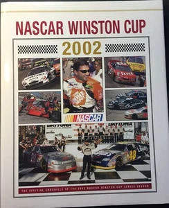 Vintage  2002 NASCAR Winston Cup Grand National Series  Yearbook   hc/dj - Picture 1 of 10