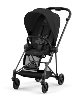 Carrinho Cybex Mios 3, Lux Carry Berço e Rede de Insetos - Fosco/Preto - Imagem 1 de 4