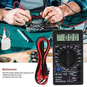 DT-830B Multifunctional Portable LCD Digital Multimeter Amp Volt Ohm Tester - Bild 1 von 12