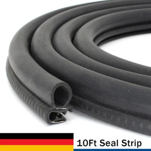 EPDM D-Typ Autotürdichtung Gummidichtung Selbstklebend Dichtband Kfz Tür Fenster - Bild 1 von 6