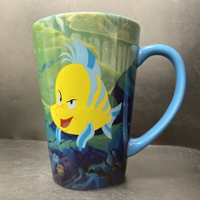 Disney Little Mermaid Flounder I’m Not a Guppy! Ceramic Mug - Image 1 of 4