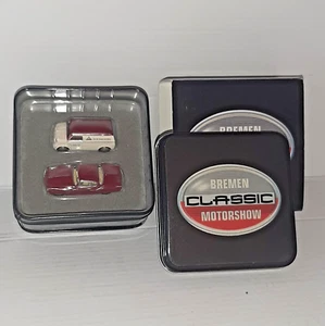 SET BUBMOBILE BREMEN MOTORSHOW 2008 BORGWARD ISABELLA COUPE' & LIOYD LT 500 1/87 - Foto 1 di 2