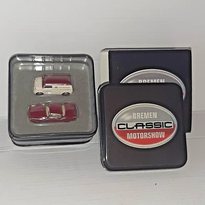 SET BUBMOBILE BREMEN MOTORSHOW 2008 BORGWARD ISABELLA COUPE' & LIOYD LT 500 1/87 - Immagine 1 di 2