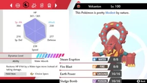 Pokemon Sword and Shield 6iv Volcanion - FAST DELIVERY! - Picture 1 of 1