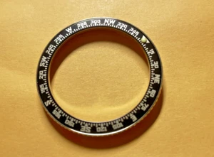 NEW COMPASS INSERT KNURLED Bezel for Vostok Amphibian Komandirskie Watch ENCBX - Picture 1 of 5