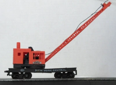 New York Central Crane Car HO Scale  missing pcs - Image 1 of 4