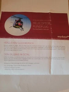 Helikopter-Rundflug über Stuttgart (mydays-Gutschein) - Bild 1 von 1