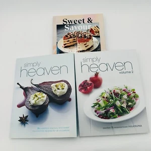 Simply Heaven Volume 1 and Volume 2 Softcover Philadelphia Sweet & Savour - Picture 1 of 8