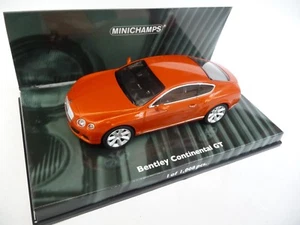 Minichamps 1:43 Bentley Continental GT 2011 Metallic Orange 139981 - Picture 1 of 5