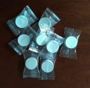 Tablet portátil de algodón comprimido 10 piezas para viajar al aire libre - Imagen 1 de 11