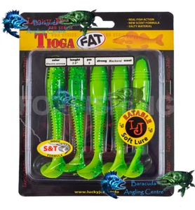 Señuelos Lucky John Tioga Fat Soft varios colores tamaños - Imagen 1 de 42