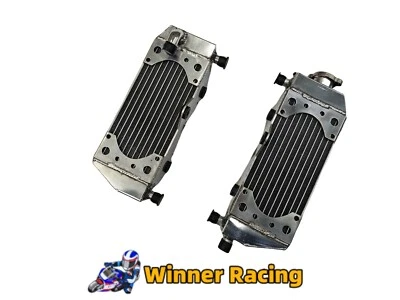 雅马哈 YZ250 YZ250X YZ250G 2 冲程 2002 - 2023 左 + 右支架散热器 — 第 1/4 张图片