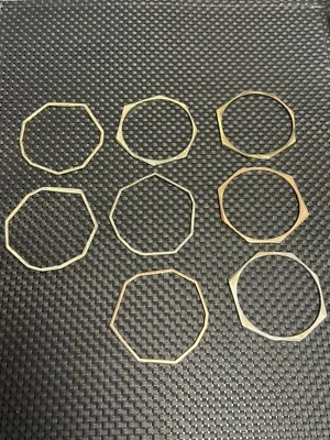 Lote De 8 Brazalete Kendra Scott Aubrey Mezcla Metal Oro Rosa Tono Plata Foto 1 de 4