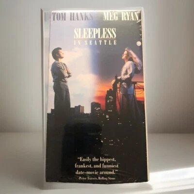 Sleepless in Seattle VHS Tape SEALED Tom Hanks Meg Ryan Nos Sealed - Image 1 of 4
