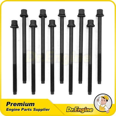 Kit de pernos de cabeza Fit 06-17 Acura Honda HR-V Accord Civic 1.8L 2.0L 2.4L DOHC SOHC Foto 1 de 4