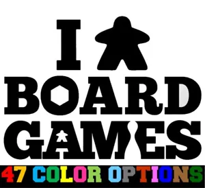 Vinyl Decal Truck Car Sticker Laptop - Board Games Love Mepple - Picture 1 of 4