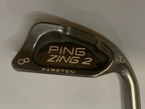 Ping Zing 2 Black Dot 8 Iron Karsten Steel Shaft Right Handed Golf Club - Picture 1 of 8