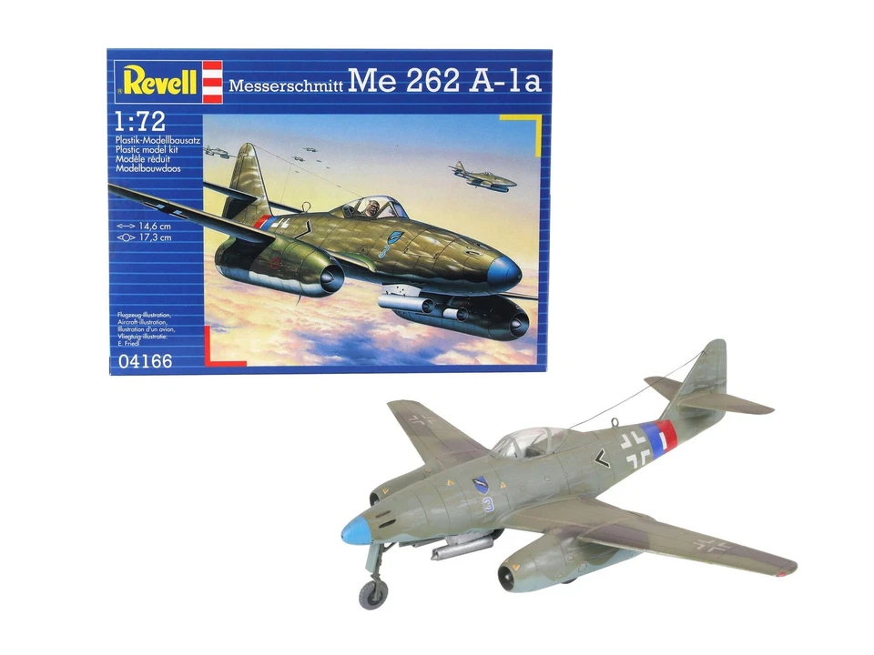 REVELL 04166 MAQUETTE AVION ME 262 A-1A 1/72 - Photo 1/1