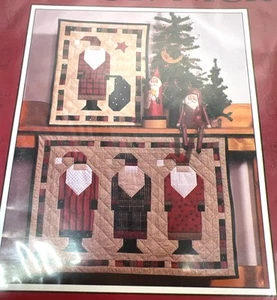 Old St. Nick Quilt Pattern By Mumms The Word Santa Projects Vintage - Picture 1 of 3