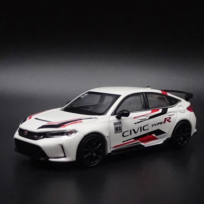 2022-2025 Honda Civic Tipo R 1:64 Scala da Collezione Diorama Modellino Auto - Immagine 1 di 4