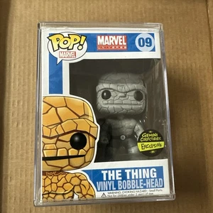 Funko Pop Marvel The Thing #09 Gemini Collectibles Exclusive Hard Box Protector - Picture 1 of 6
